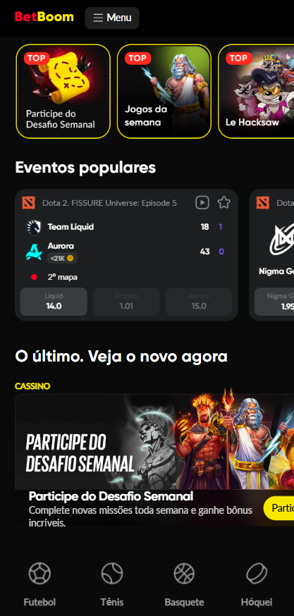 Betboom Banner Mobile